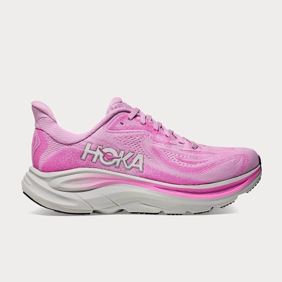 RARE NWB Hoka Clifton 10 Flower Nectar / Neon Fuchsia Size 6.5 - Picture 2 of 10